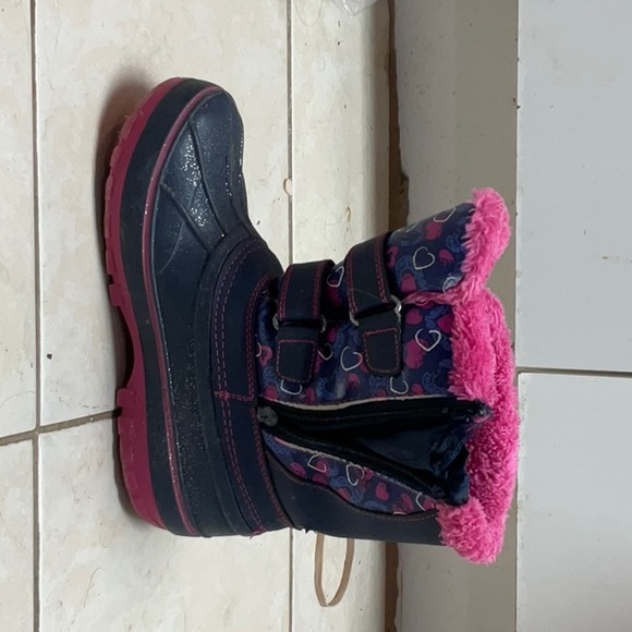 Dream Pairs* Snow boot sparkle, for girls. - Picture 2 of 4